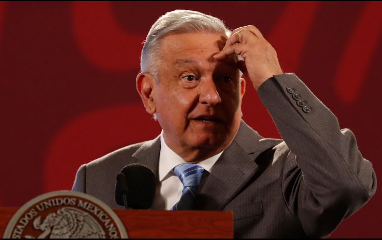 López Obrador anuncia que la próxima semana visitará Zacatecas, azotada por la violencia y por bloqueos carreteros de los grupos delincuenciales que se disputan el control territorial para las actividades ilícitas. EFE / M. Guzmán