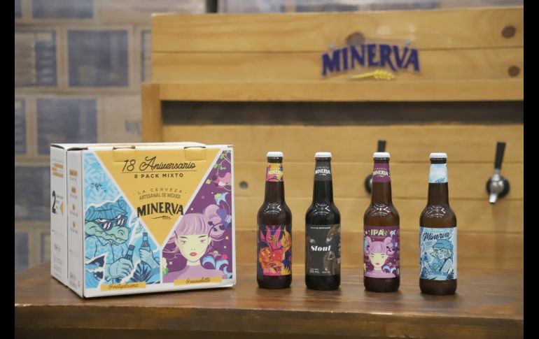 8 Pack Mixto Cervezas de aniversario. GENTE BIEN JALISCO/Claudio Jimeno