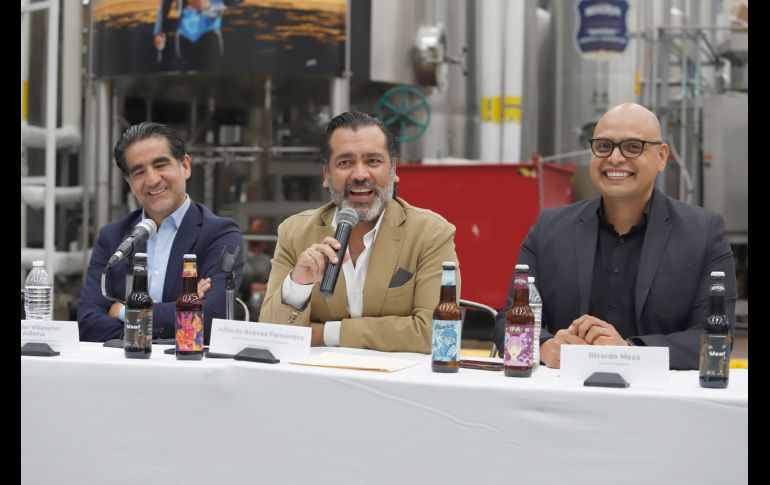 Salvador Villaseñor Aldama, Alfredo Aceves Fernández y Ricardo Meza. GENTE BIEN JALISCO/Claudio Jimeno