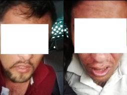 La aprehensión de los dos sujetos se dio en Calzada Juan Pablo II y Plutarco Elías Calles, en la colonia Oblatos. ESPECIAL /