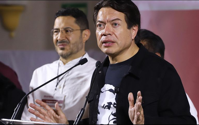 Mario Delgado defendió la labor del Ejército, al sostener que ha cambiado a la par de la transformación del gobierno de la 4T. SUN/B. Fregoso