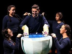 El montaje cuenta la historia de los Manglaréz, una familia de tortugas que vive en la península de Yucatán. CORTESÍA /  SC federal