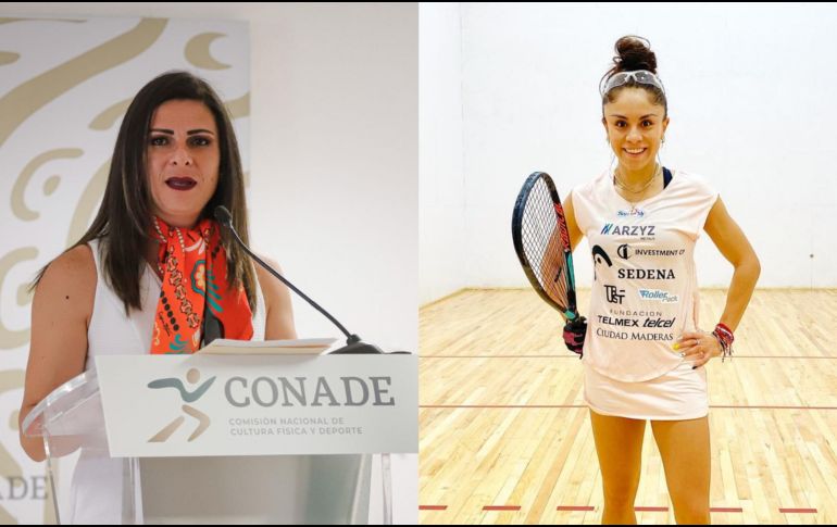Por este motivo, Ana Gabriela argumentó que Paola Longoria no pudo obtener un apoyo económico por parte de la CONADE para el Mundial de Raquetbol. ESPECIAL