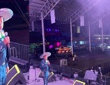 Aunque nadie asistió a su concierto, Don Rogelio cantó ante un auditorio vacío como todo un profesional. ESPECIAL