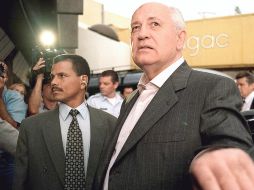 Mijaíl Gorbachov falleció este martes en Moscú a los 91 años. AFP/ARCHIVO