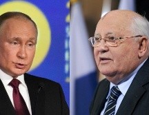 Mijaíl Gorbachov tuvo una relación ambivalente durante los más de 20 años que el presidente de Rusia, Vladimir Putin, lleva en el poder. ESPECIAL / AP y EFE
