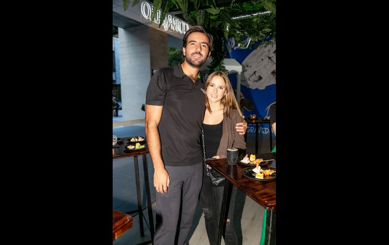 Emilio Berdegué y Regina Santoscoy. GENTE BIEN JALISCO/Jorge Soltero