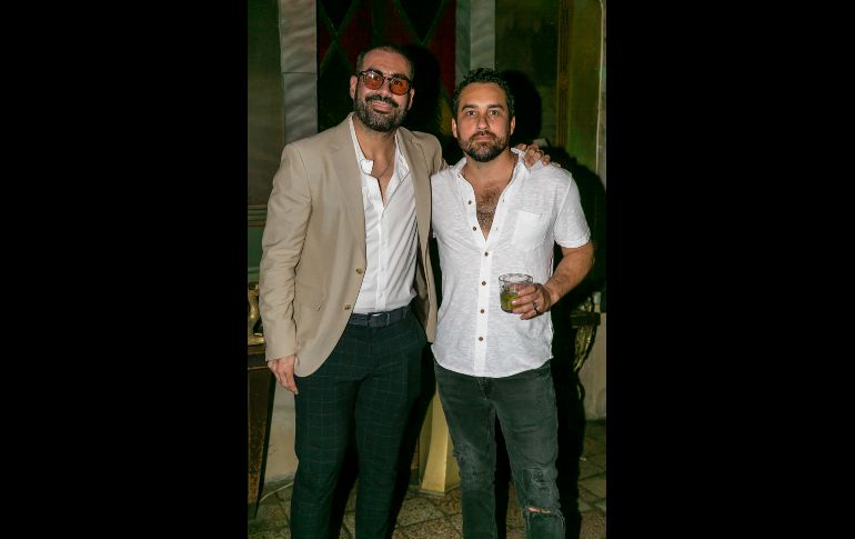 Jorge Lazcano y Luis Fernández del Valle. GENTE BIEN JALISCO/Jorge Soltero