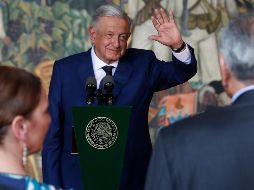López Obrador destacó que México está considerado en el mundo como uno de los países con más potencial para invertir y hacer negocios. EFE/M. Guzmán