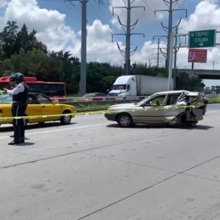 Muere un bebé tras choque múltiple en Nodo Revolución