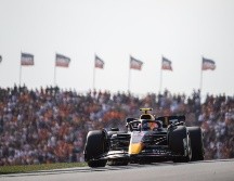 SERGIO PÉREZ. En general, Red Bull no tuvo su mejor presentación en territorio neerlandés. EFE / C. Bruna