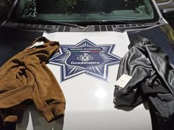 Los hombres se llevaron tres prendas que fueron valuadas en 7 mil pesos. ESPECIAL