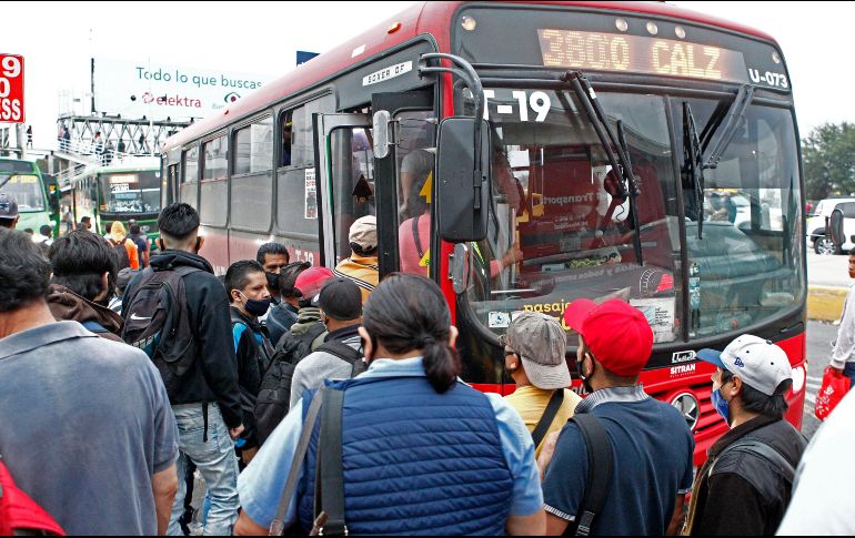 Los transportistas se dieron de acuerdo con el subsidio a la tarifa. EL INFORMADOR/ ARCHIVO