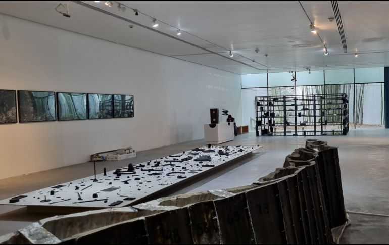 Las obras selectas de la colección de la Fundación de Arte Cisneros Fontanals (CIFO)”, permanecerán en exhibición hasta el 8 de enero del 2023. EL INFORMADOR/ N. Gutiérrez