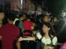 Un apercibimiento por parte de la Comisaría tapatía-Por parte de Inspección y Vigilancia, un acta y clausura por falta de permisos. ESPECIAL