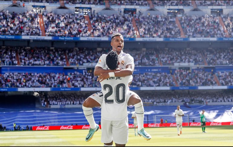 Los goles para el Madrid tuvieron sabor brasileño. AP/P. GARCÍA