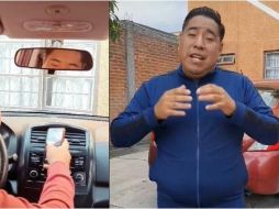 El chofer concluyó su historia con un llamado a la prudencia y la gentileza con los prestadores de servicios. ESPECIAL/CAPTURA DE VIDEO