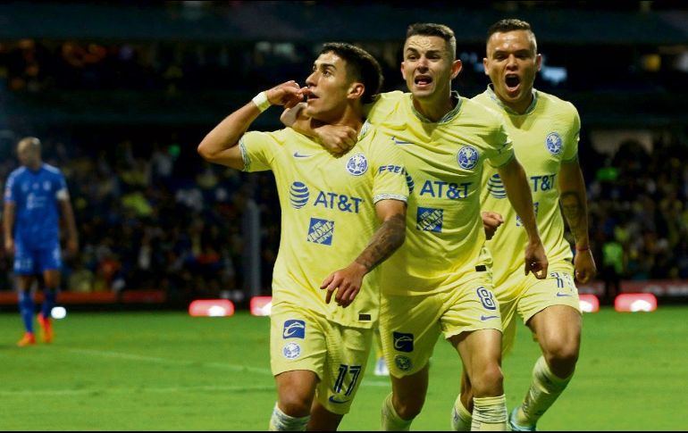 Goles de Jonathan Rodríguez y Alejandro Zendejas dieron la victoria a las Águilas. SUN/C. Mejía