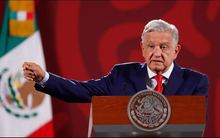 López Obrador no ha silenciado sus opiniones respecto a la guerra en Ucrania, que inició en febrero. SUN/I. Esquivel