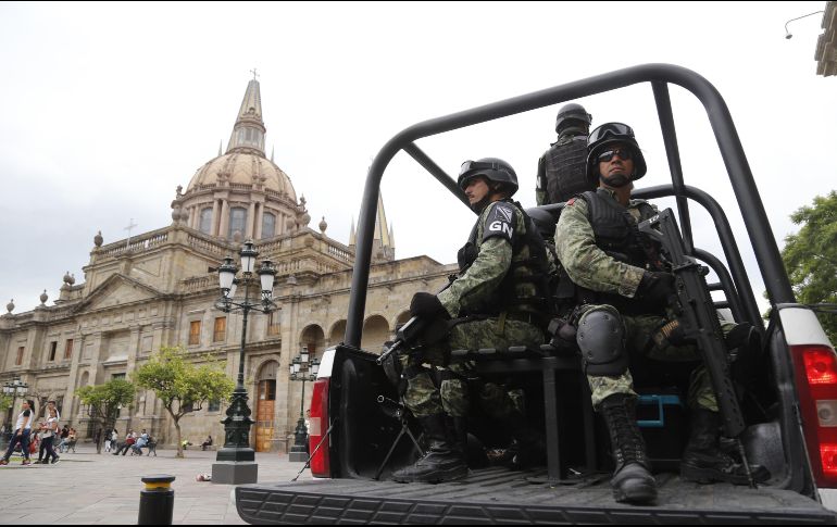 La Guardia Nacional seguiría adscrita a la Secretaría de Seguridad y Protección Ciudadana para mantener su carácter civil. EL INFORMADOR / ARCHIVO