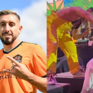 ¡Le llueven críticas! Así fue captado Héctor Herrera bebiendo alcohol al ritmo de Grupo Firme (VIDEO)