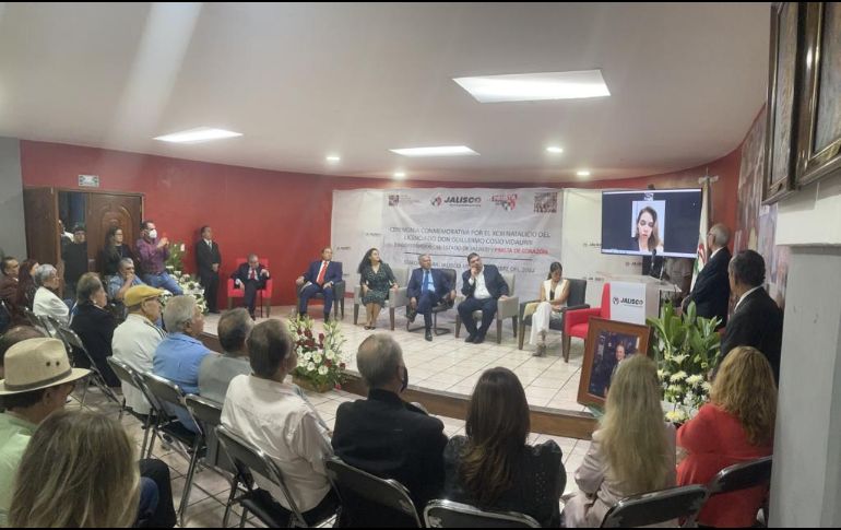 El homenaje se realizó en el auditorio Plutarco Elías Calles del edificio que ocupa el PRI en Jalisco. ESPECIAL