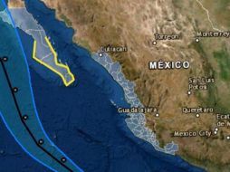 Son seis los estados alertados por Protección Civil Nacional debido al huracán 