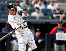 El más cercano perseguidor de Judge en el liderato de cuadrangulares está a 18 de distancia. AP/N. Murray