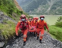 El sismo afectó una zona montañosa del condado de Luding, que se ubica al borde de la Meseta Tibetana, a unos 200 kilómetros de Chengdu. AFP / ESPECIAL