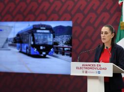 Sheinbaum aseguró que las nuevas unidades del trolebús generarán ahorros hasta del 25% en cuanto a los tiempos de desplazamiento para alrededor de 350 mil usuarios. ESPECIAL