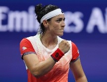 Jabeur es la primera semifinalista de África en el US Open y buscará su segunda final de Grand Slam consecutiva. AFP/A. Bello