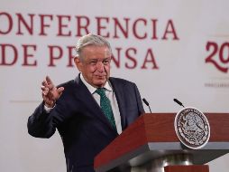 López Obrador señaló qué hay que llegar temprano para tener lugar. SUN / D. Simón