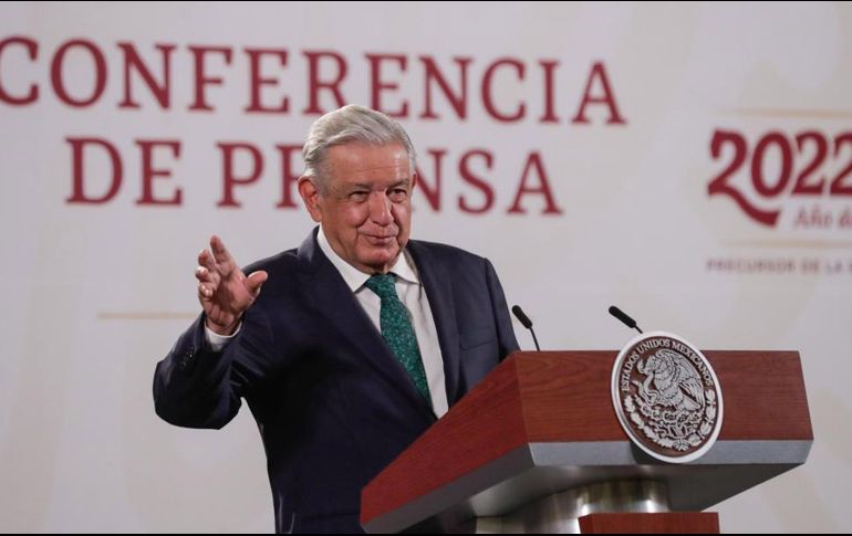 López Obrador señaló qué hay que llegar temprano para tener lugar. SUN / D. Simón