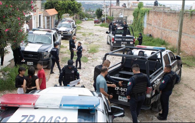 El sujeto fue remitido a sus instalaciones para continuar con el procedimiento. ESPECIAL / Policía de Zapopan