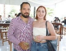 Jonathan Zuno y Flor Sandoval. GENTE BIEN JALISCO/Claudio Jimeno