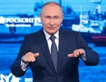 El líder ruso dijo que las monedas occidentales estaban cayendo mientras que Rusia no estaba perdiendo nada. TASS VÍA REUTERS