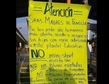 El anuncio sobre la vestimenta de las madres generó opiniones diversas en Twitter y Facebook. ESPECIAL
