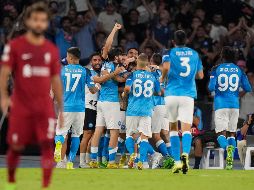 El Napoli aprovechó la inestabilidad con la que ha iniciado el Liverpool la temporada. AP/A. Medichini