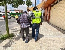 Para una mejor atención el hombre será trasladado al albergue CADIPSI. ESPECIAL