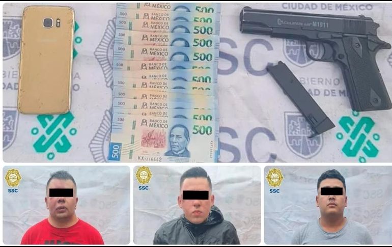 Se descubrió que los ahora detenidos se hacían pasar por integrantes del CNG para amenazar y exigir cuotas a comerciantes. ESPECIAL