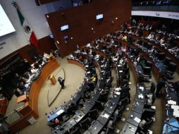 El Senado se encuentra en sesión plenaria discutiendo la reforma de la Guardia Nacional. El Universal