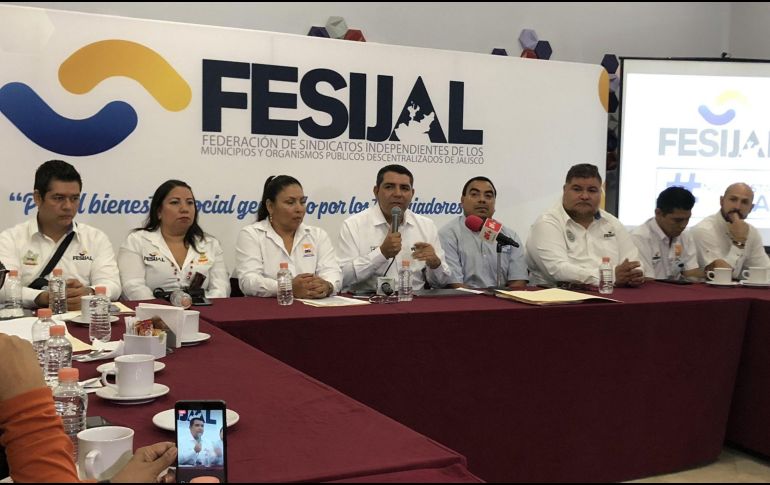 El FESIJAL anunció que marcharán el próximo lunes como parte de una manifestación en contra de la reforma del IPEJAL. Fotografía: Twitter/ Rodrigo Rivas Uribe