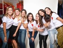 Anabela Plasencia, Andréa Behn, Caro Ibarra, Rocio Cordero, Dany Corona, Reina Cordero y Elda del Moral. GENTE BIEN JALISCO/ Antonio Martínez