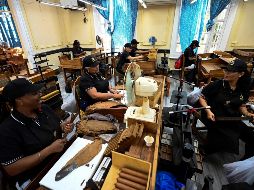 En las instalaciones de El Laguito nació Cohiba, la marca más exquisita del tabaco cubano. AFP/Y. Lage