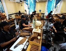 En las instalaciones de El Laguito nació Cohiba, la marca más exquisita del tabaco cubano. AFP/Y. Lage