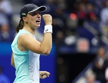 Iga Swiatek va por su tercer grande. AFP/GETTY