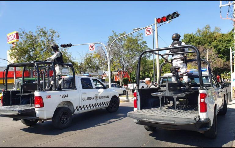 El general señaló que el proyecto para 2024 es que la Guardia Nacional tenga 150 mil elementos. EL INFORMADOR / ARCHIVO