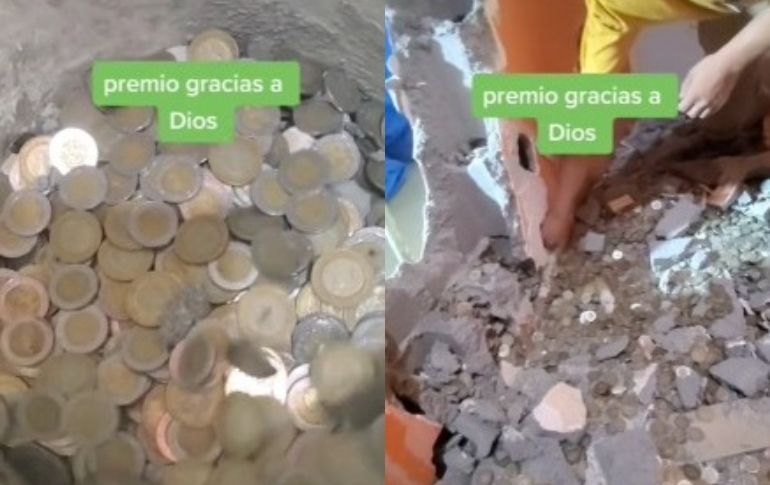 Albañiles encuentran 