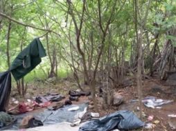 Los elementos de seguridad aseguraron armas largas, cargadores de diferentes calibres, cartuchos útiles de diferentes calibres y chalecos balísticos. ESPECIAL/Gobierno de México