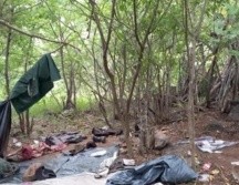 Los elementos de seguridad aseguraron armas largas, cargadores de diferentes calibres, cartuchos útiles de diferentes calibres y chalecos balísticos. ESPECIAL/Gobierno de México